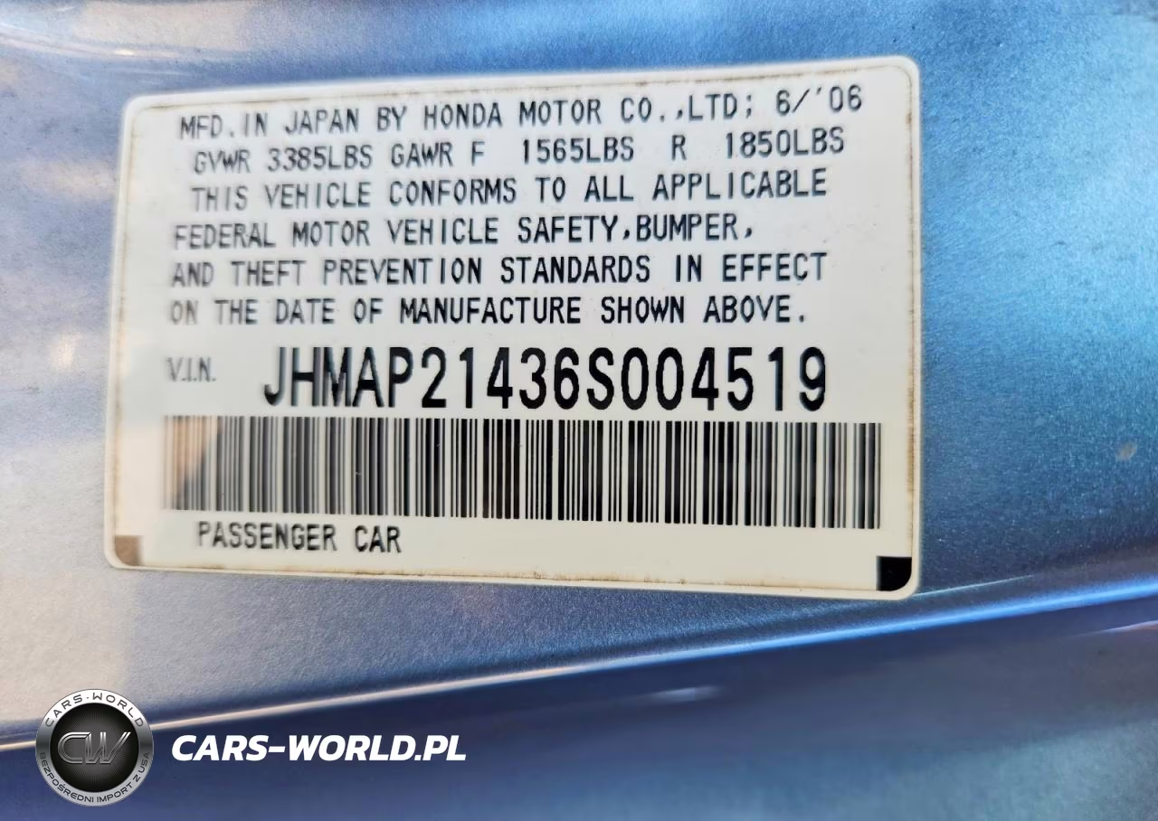2006 Honda S2000 VIN:JHMAP21436S004519 - 13