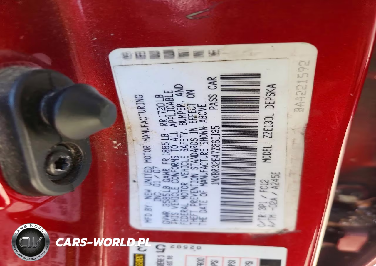 2007 Toyota Corolla S VIN:1NXBR32E47Z860135 - 13