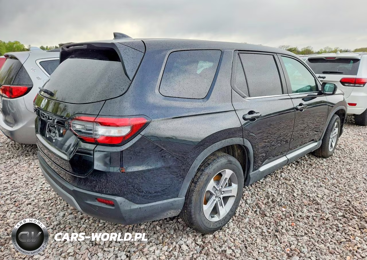 2025 Honda Pilot Exl VIN:5FNYG1H49SB158966 - 3