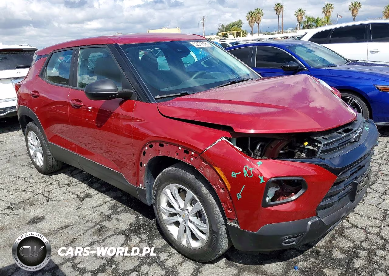 2021 Chevrolet Trailblazer Ls VIN:KL79MMS22MB106927 - 4