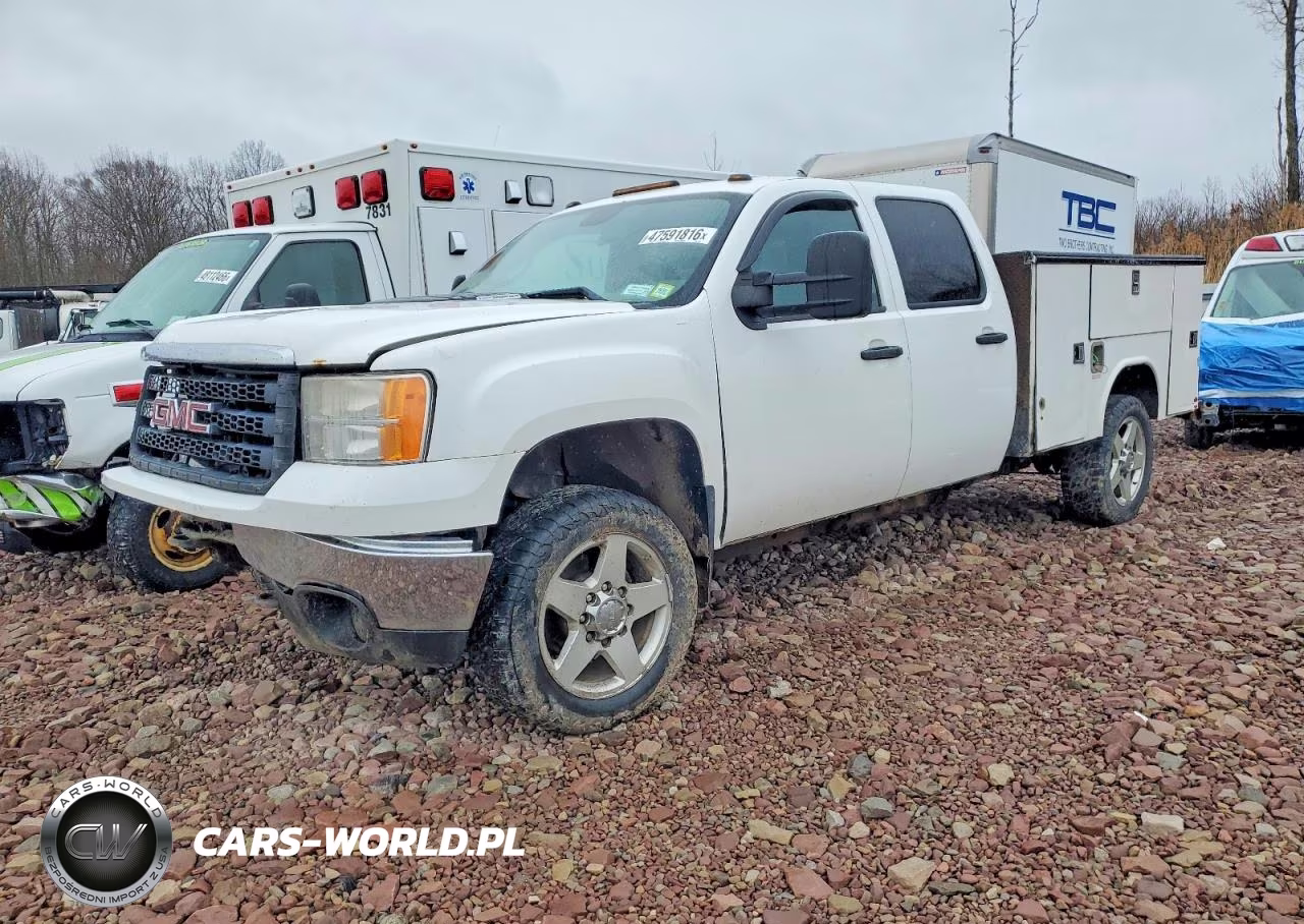 2014 GMC Sierra 3500 Hd Utility - Service Truck VIN:1GT422C8XEF176874 - 2