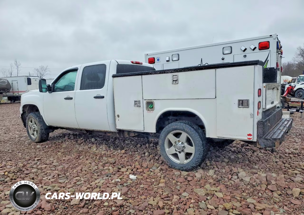 2014 GMC Sierra 3500 Hd Utility - Service Truck VIN:1GT422C8XEF176874 - 3