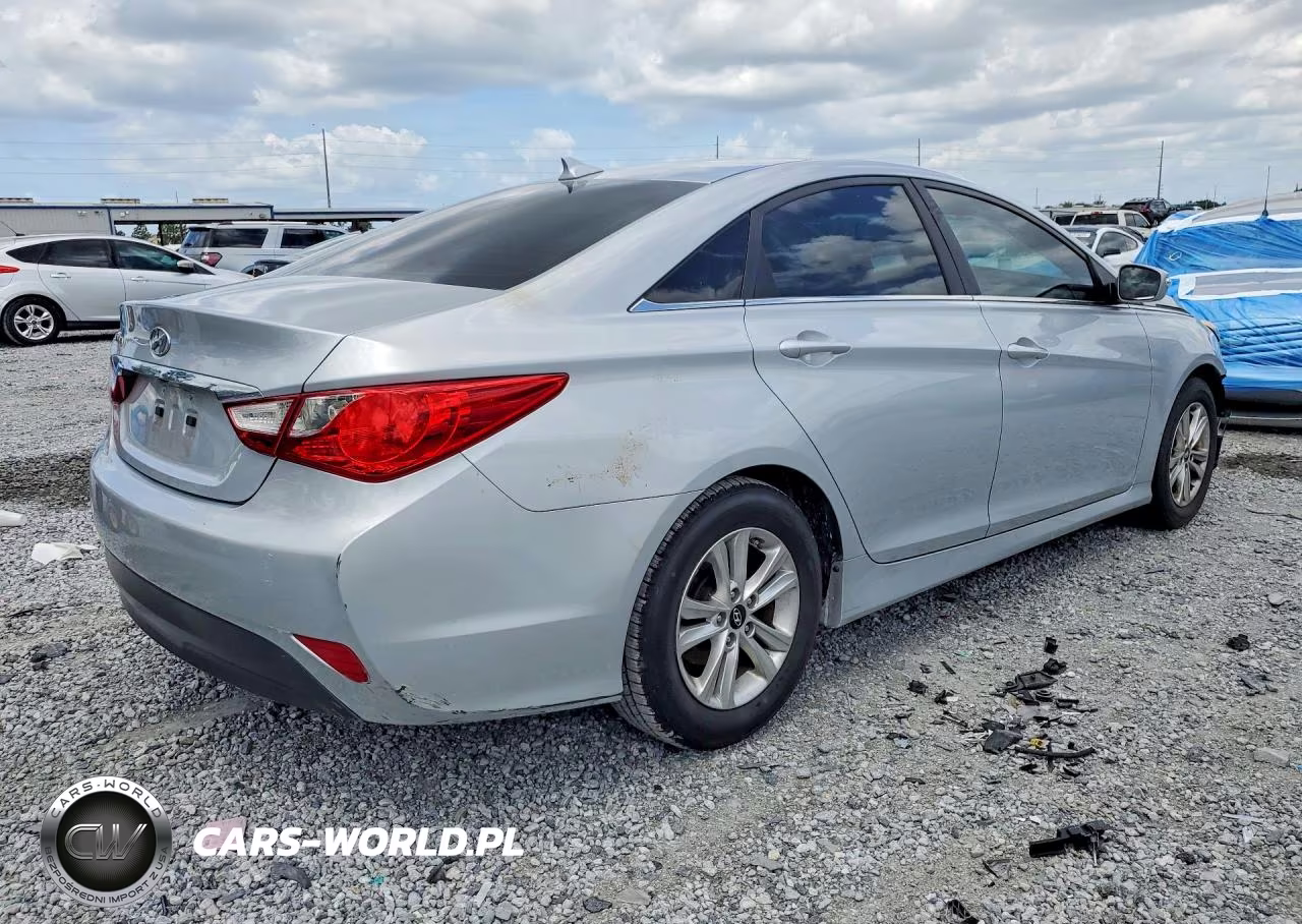 2014 Hyundai Sonata Gls VIN:5NPEB4ACXEH919434 - 3