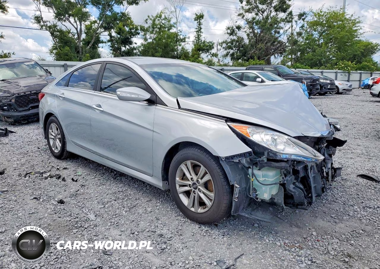2014 Hyundai Sonata Gls VIN:5NPEB4ACXEH919434 - 4