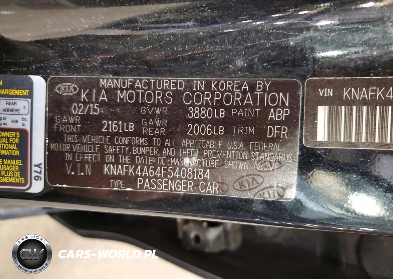 2015 Kia Forte Lx VIN:KNAFK4A64F5408184 - 12