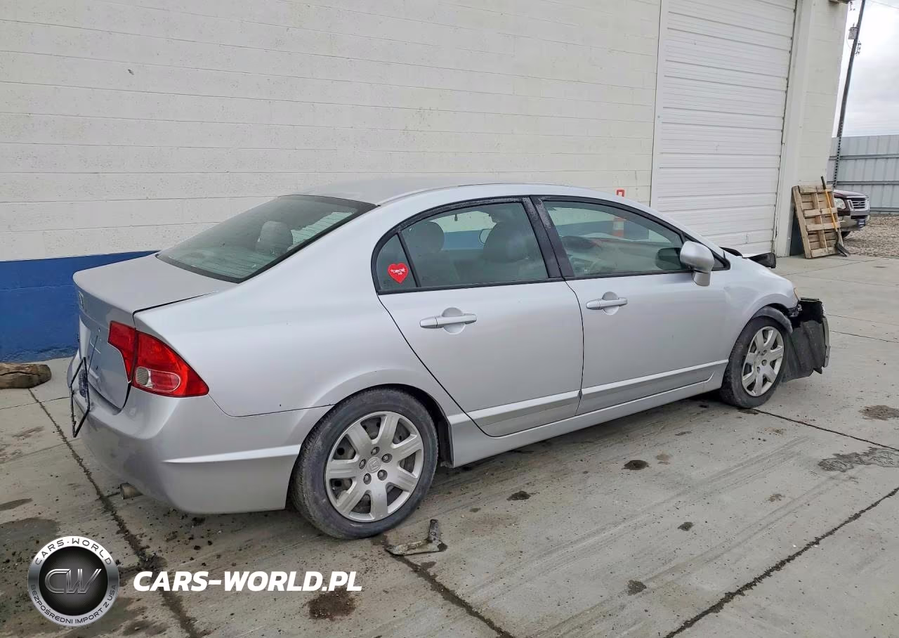 2008 Honda Civic Lx VIN:2HGFA15568H515191 - 3