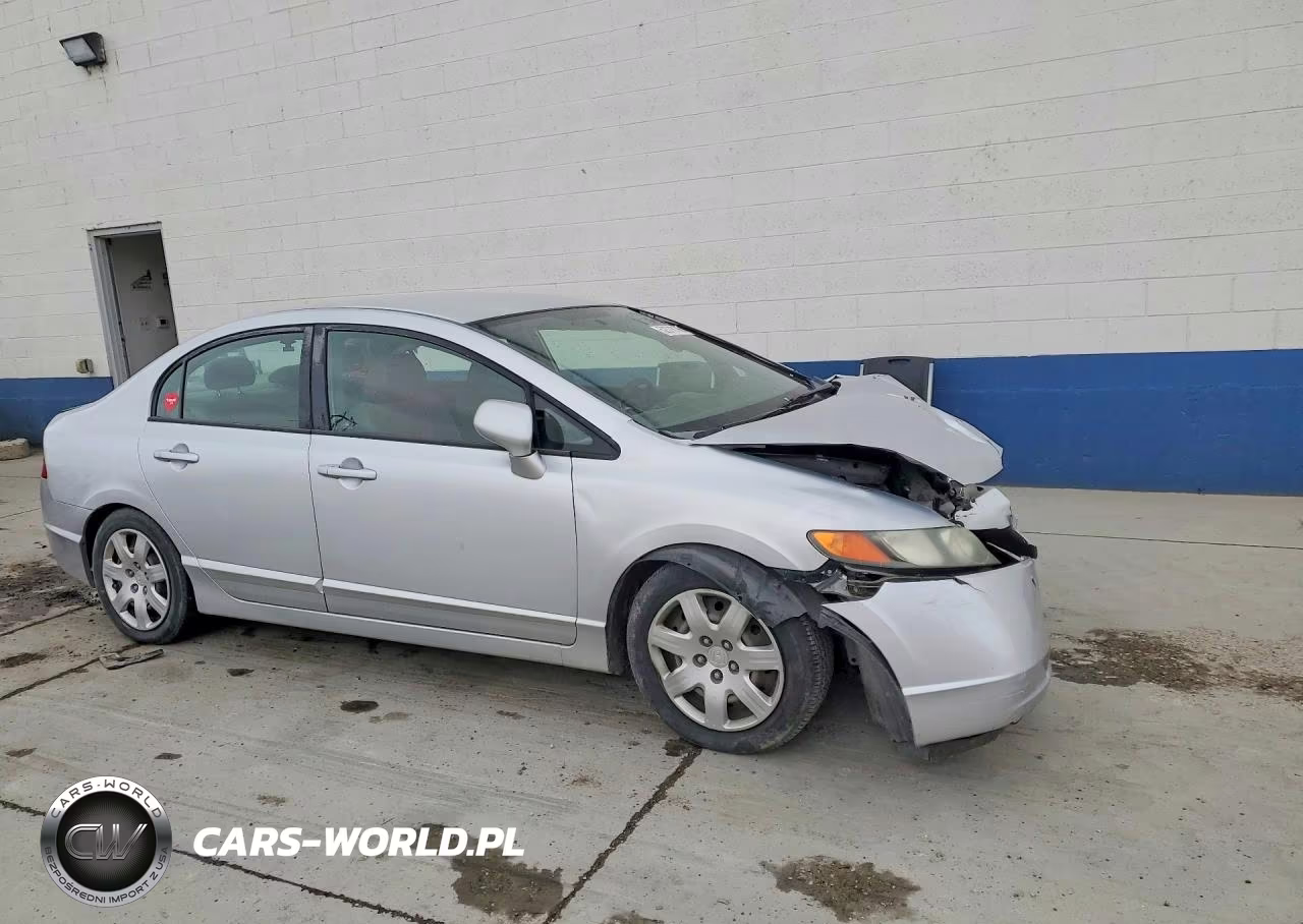 2008 Honda Civic Lx VIN:2HGFA15568H515191 - 4