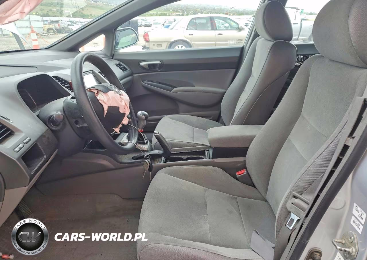 2008 Honda Civic Lx VIN:2HGFA15568H515191 - 7