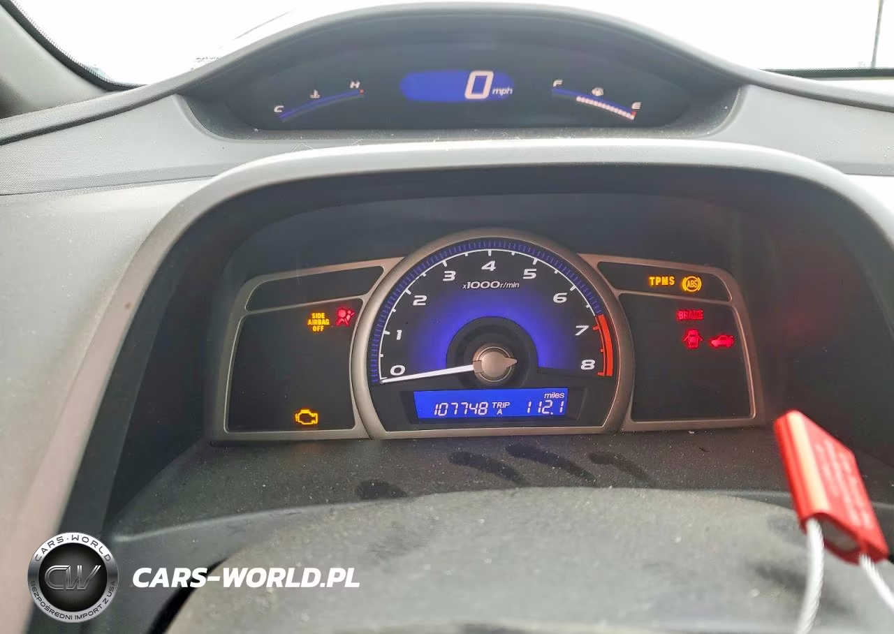 2008 Honda Civic Lx VIN:2HGFA15568H515191 - 9