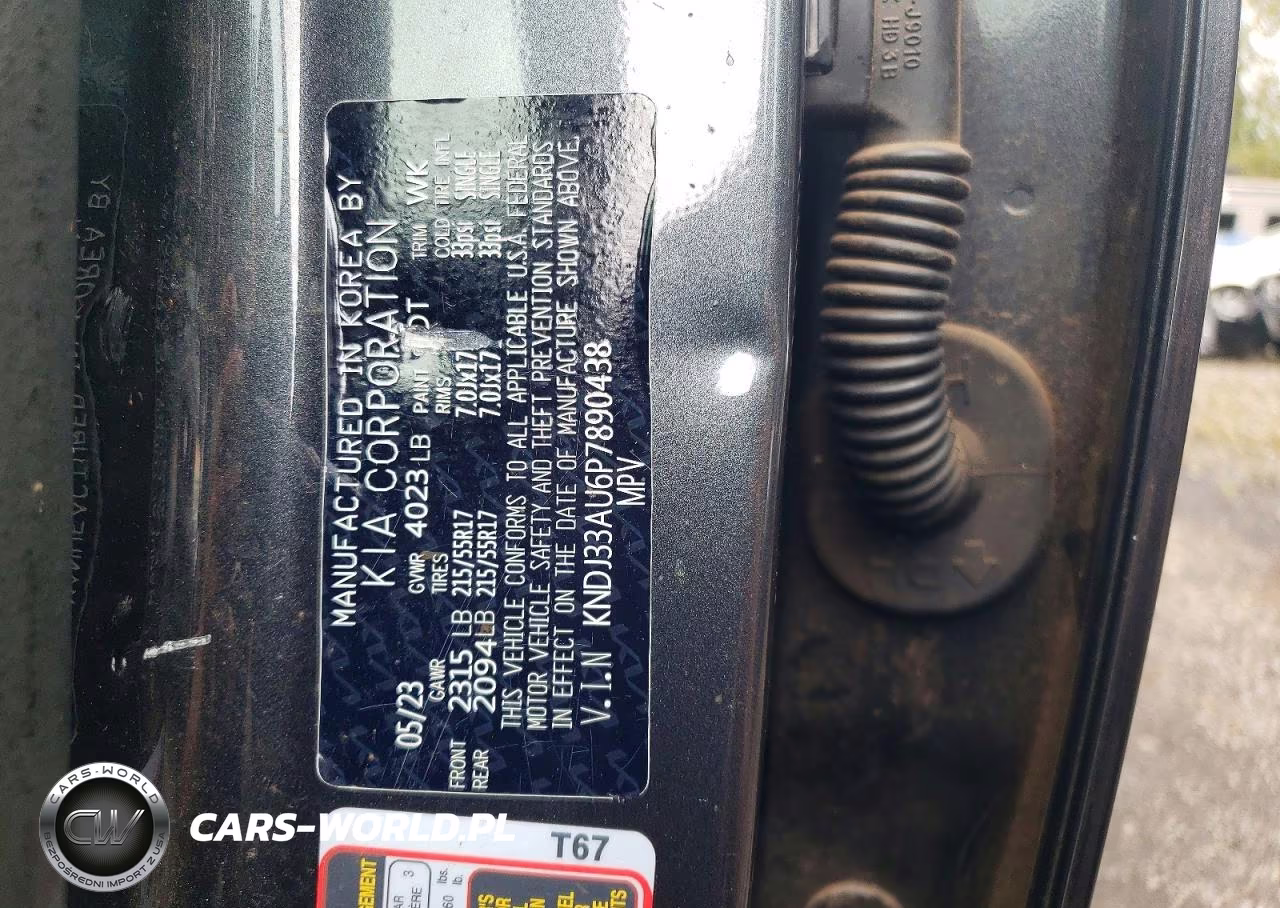 2023 Kia Soul Ex VIN:KNDJ33AU6P7890438 - 12
