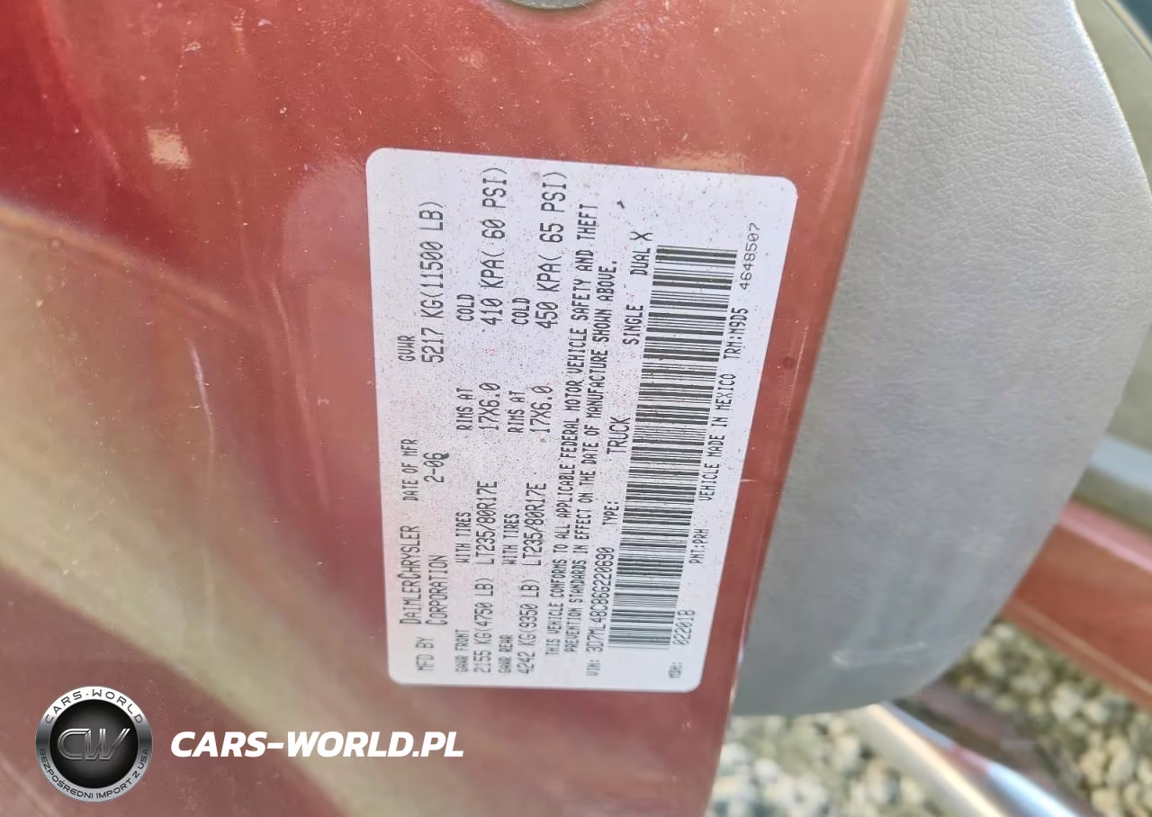 2006 Dodge Ram 3500 St VIN:3D7ML48C86G220690 - 13