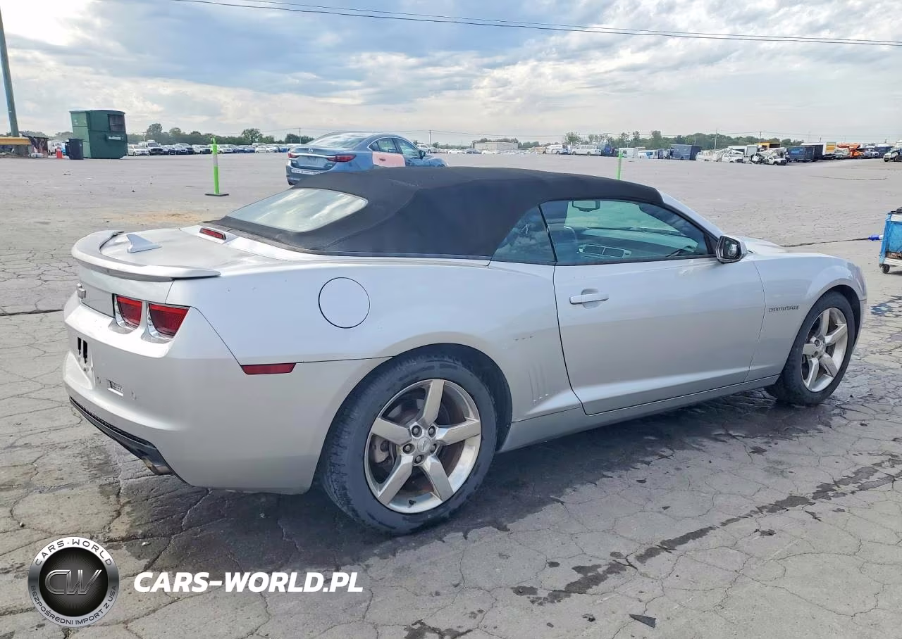 2012 Chevrolet Camaro Lt VIN:2G1FB3D36C9210261 - 3