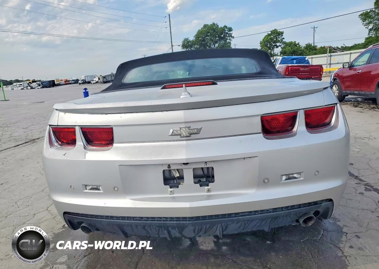 2012 Chevrolet Camaro Lt VIN:2G1FB3D36C9210261 - 6