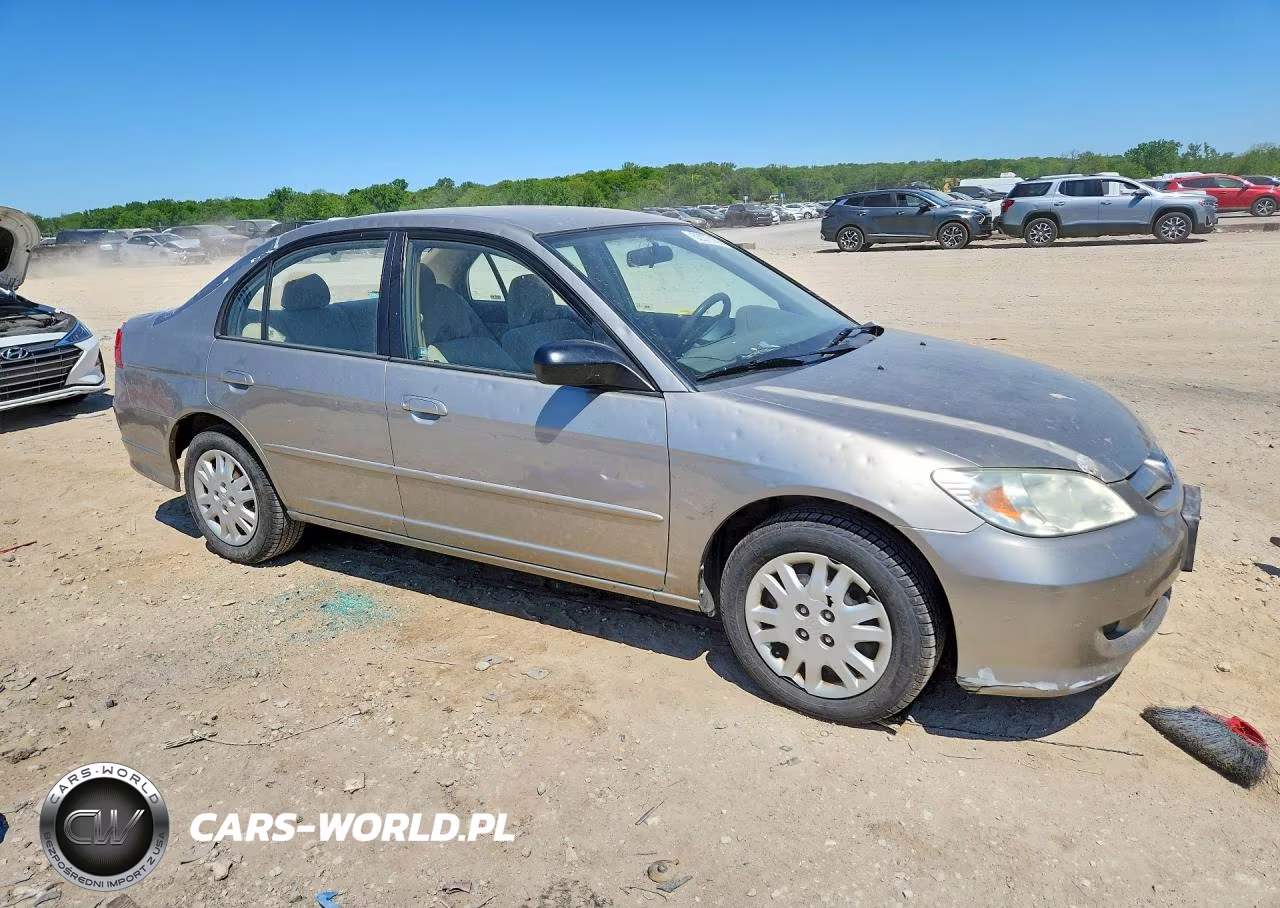 2004 Honda Civic Lx VIN:1HGES16524L011418 - 4
