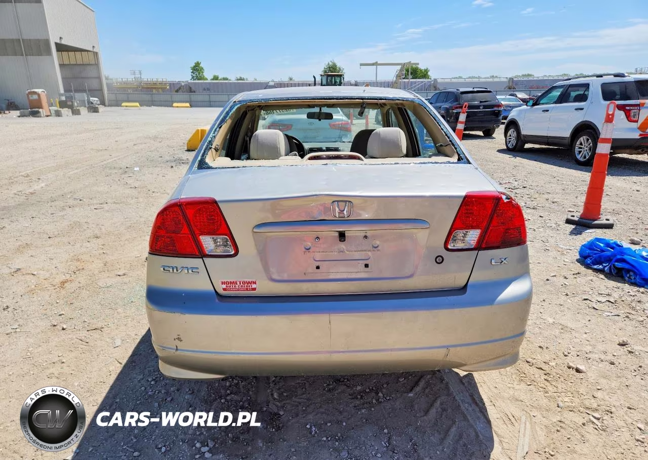 2004 Honda Civic Lx VIN:1HGES16524L011418 - 6