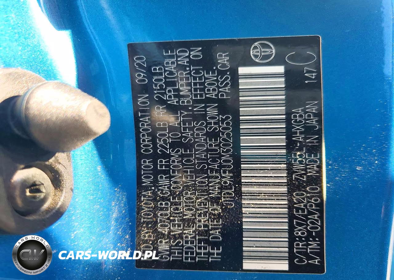 2021 Toyota Prius Xle Awd-E VIN:JTDL9MFU0M3025053 - 14