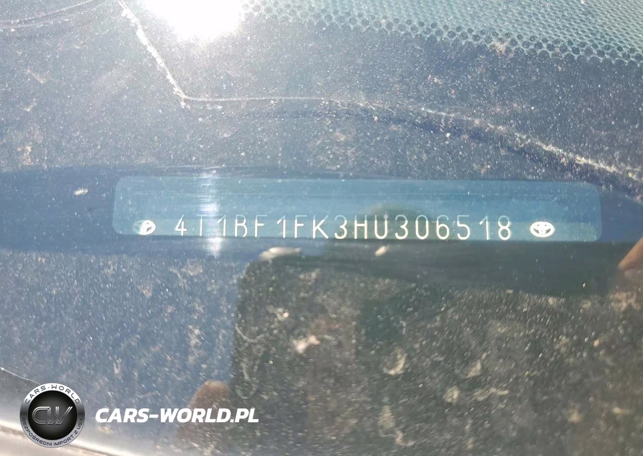 2017 Toyota Camry Se VIN:4T1BF1FK3HU306518 - 12