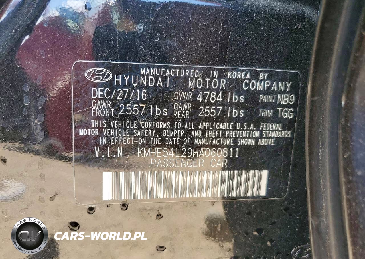 2017 Hyundai Sonata Plug-In Hybrid Limited VIN:KMHE54L29HA060811 - 12