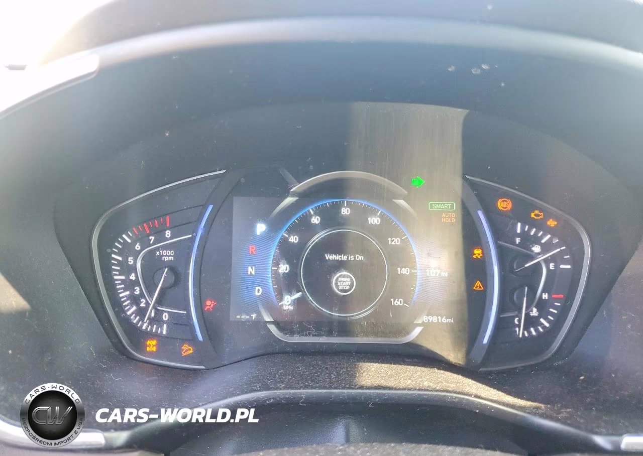 2019 Hyundai Santa Fe Sel 2.4L VIN:5NMS3CAD6KH052237 - 9