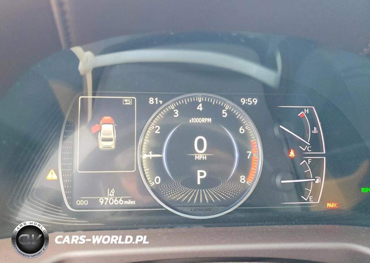 2019 Lexus Es 350 VIN:58ABZ1B15KU029522 - 9