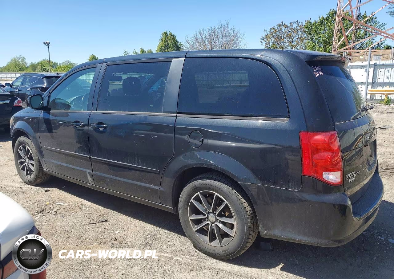 2017 Dodge Grand Caravan Se VIN:2C4RDGBG7HR549596 - 2
