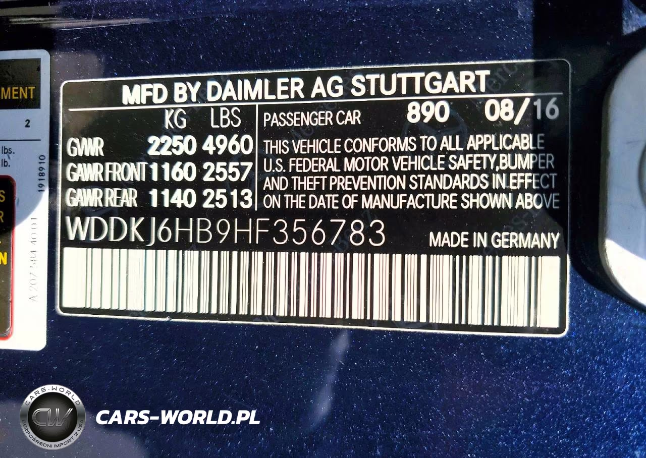 2017 Mercedes-Benz E 400 4Matic VIN:WDDKJ6HB9HF356783 - 12