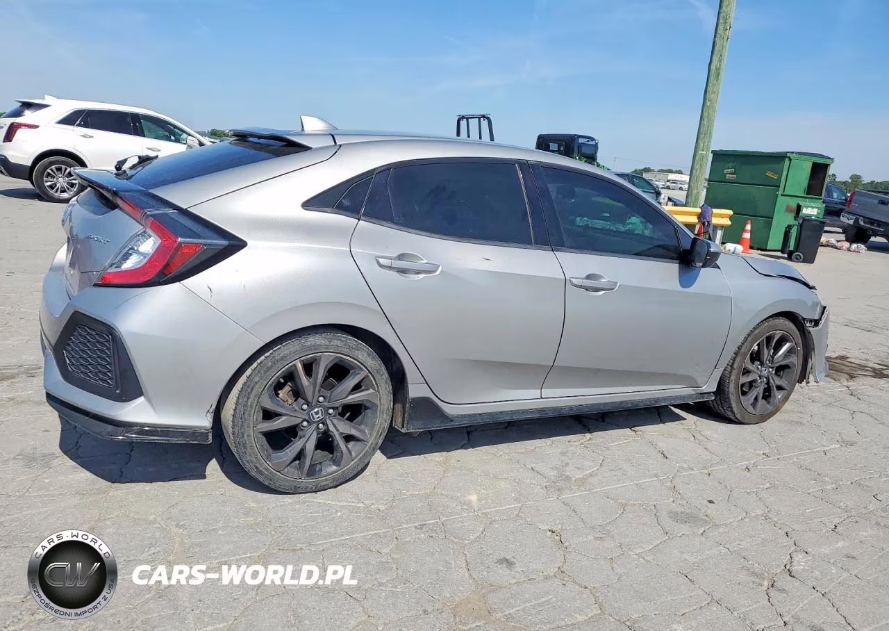 2018 Honda Civic Sport VIN:SHHFK7G43JU226332 - 3