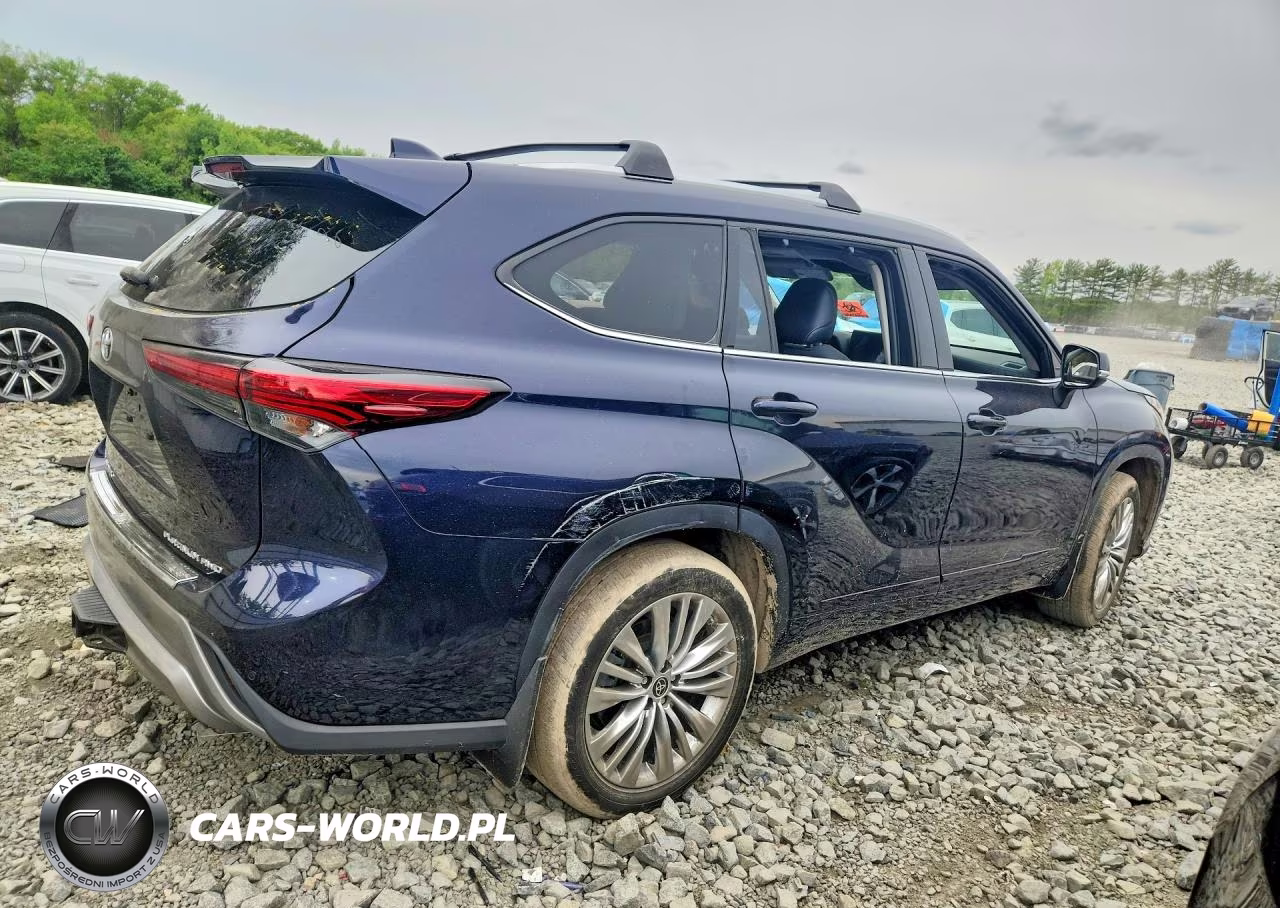 2022 Toyota Highlander Platinum VIN:5TDFZRBHXNS231659 - 3