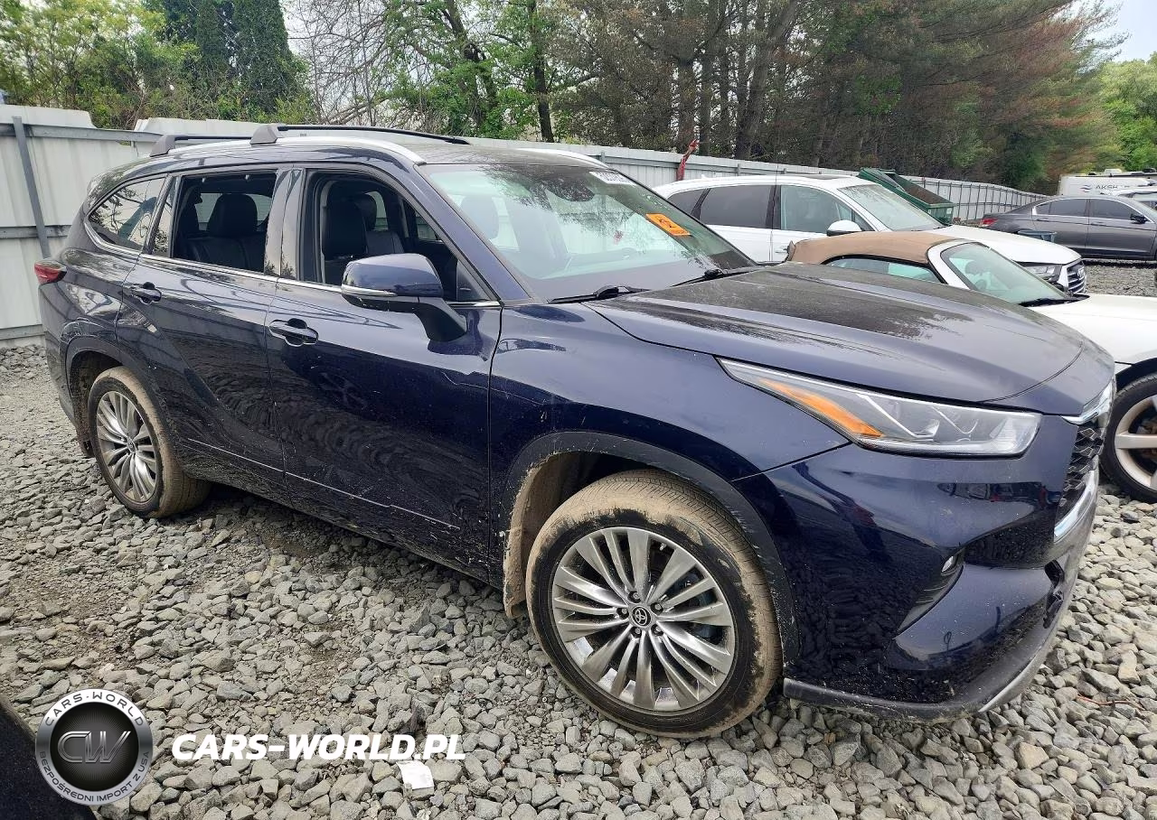 2022 Toyota Highlander Platinum VIN:5TDFZRBHXNS231659 - 4