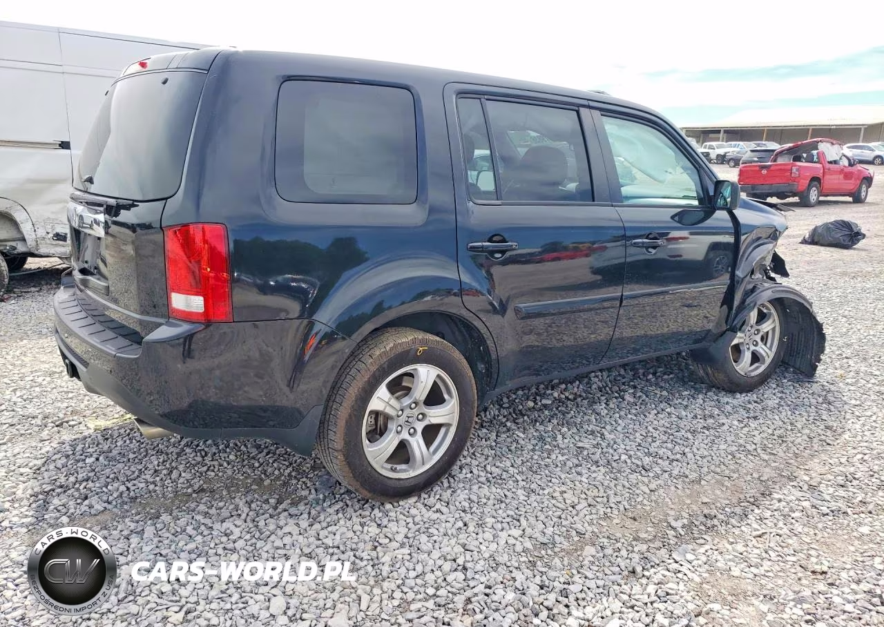 2015 Honda Pilot Exl VIN:5FNYF3H52FB021509 - 3