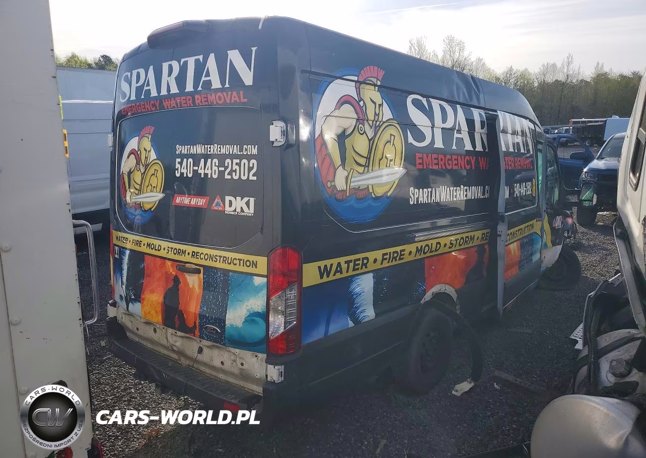2021 Ford Transit 350 Utility - Service Van VIN:1FTBW3XG9MKA65404 - 3