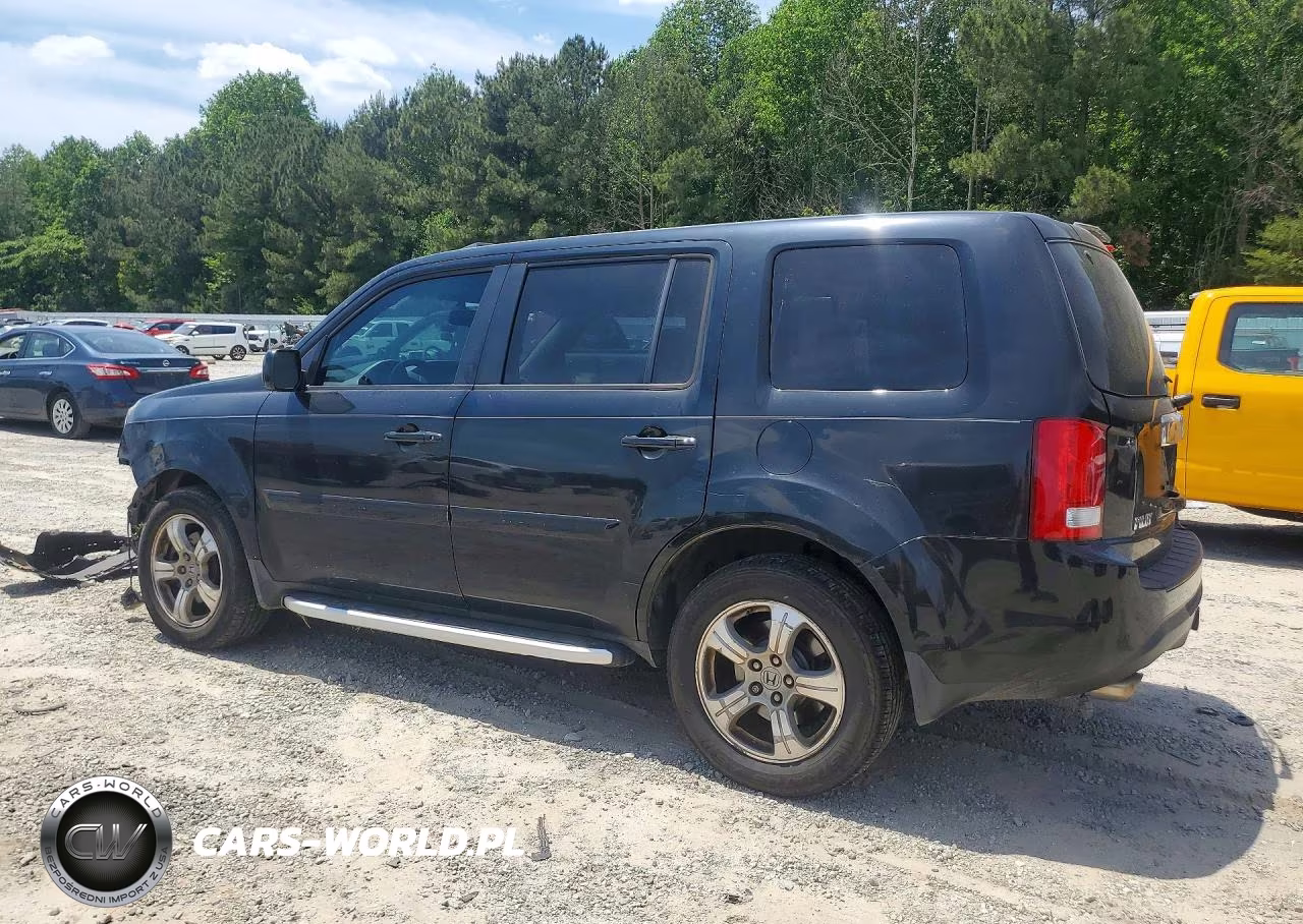 2014 Honda Pilot Exl VIN:5FNYF3H5XEB018727 - 2