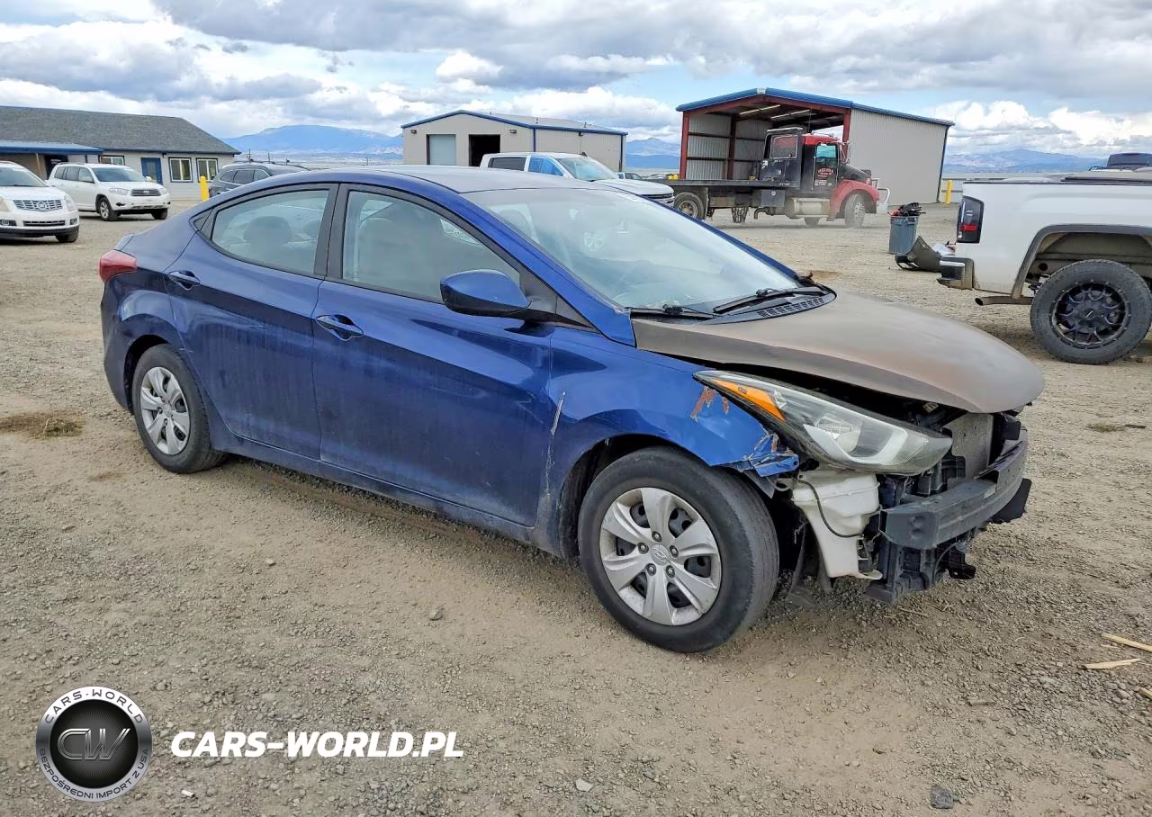2016 Hyundai Elantra Se VIN:5NPDH4AE2GH700675 - 4