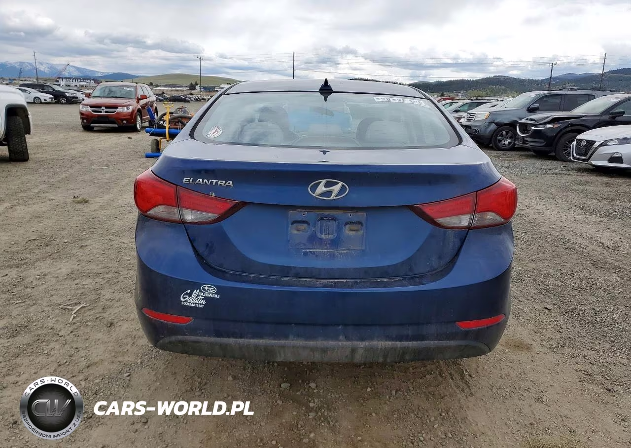 2016 Hyundai Elantra Se VIN:5NPDH4AE2GH700675 - 6