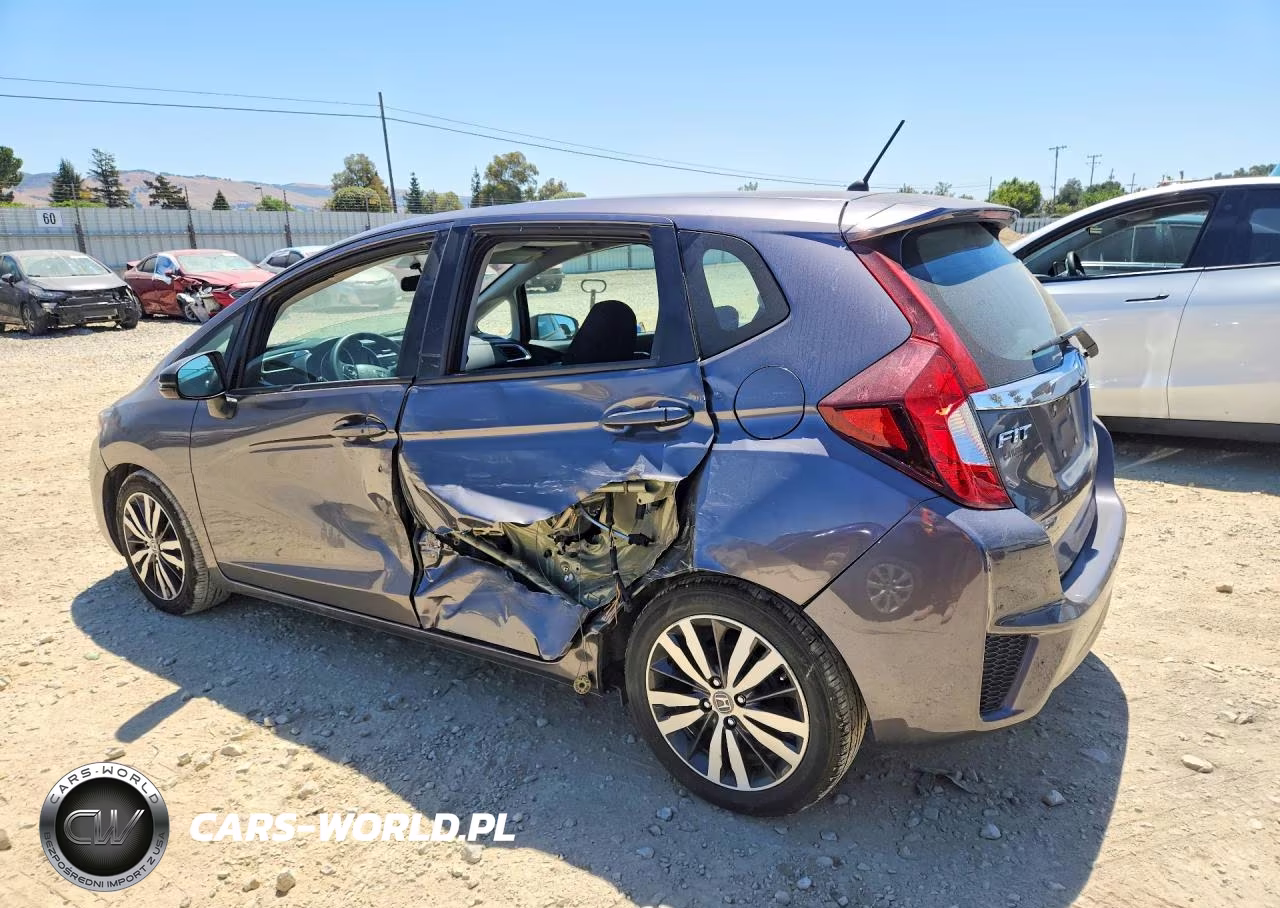 2015 Honda Fit Ex VIN:3HGGK5H81FM763667 - 2