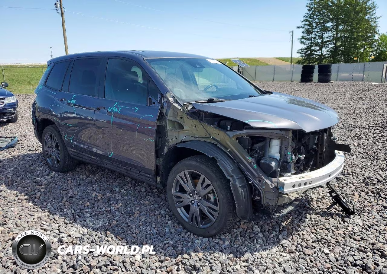 2020 Honda Passport Exl VIN:5FNYF8H58LB006179 - 4