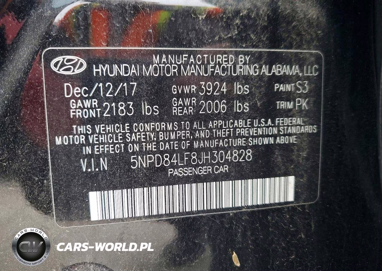 2018 Hyundai Elantra Sel VIN:5NPD84LF8JH304828 - 13