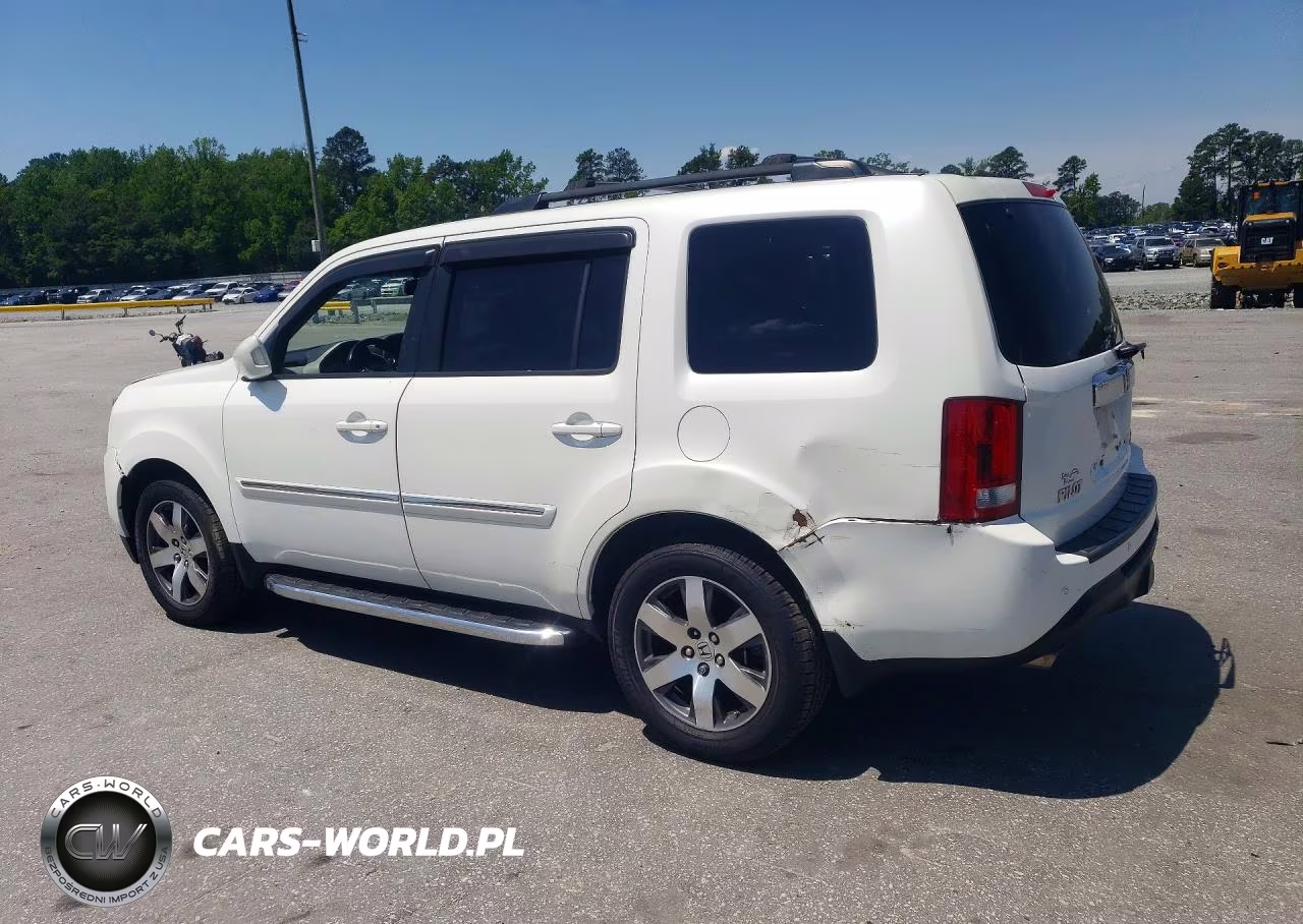 2012 Honda Pilot Touring VIN:5FNYF4H98CB041560 - 2