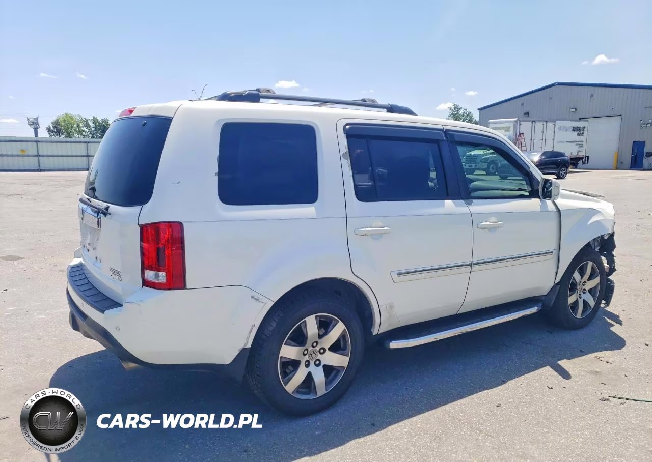 2012 Honda Pilot Touring VIN:5FNYF4H98CB041560 - 3