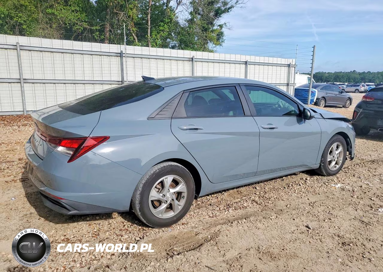 2022 Hyundai Elantra Se VIN:KMHLL4AG2NU368263 - 3