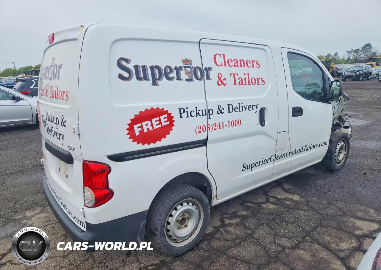 2014 Nissan Nv200 Sv Delivery Van VIN:3N6CM0KN9EK701207 - 3