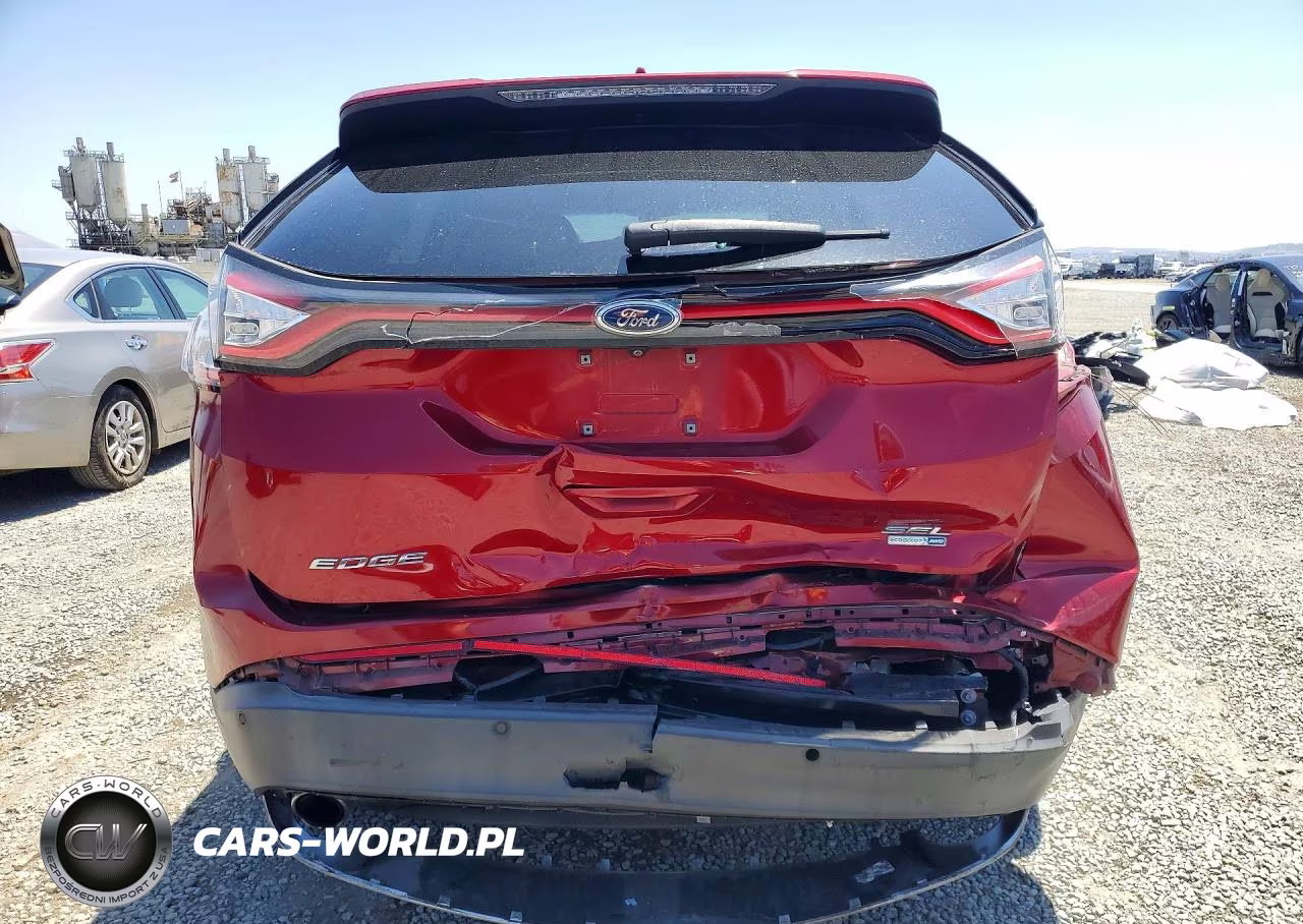 2017 Ford Edge Sel VIN:2FMPK4J96HBC68926 - 6