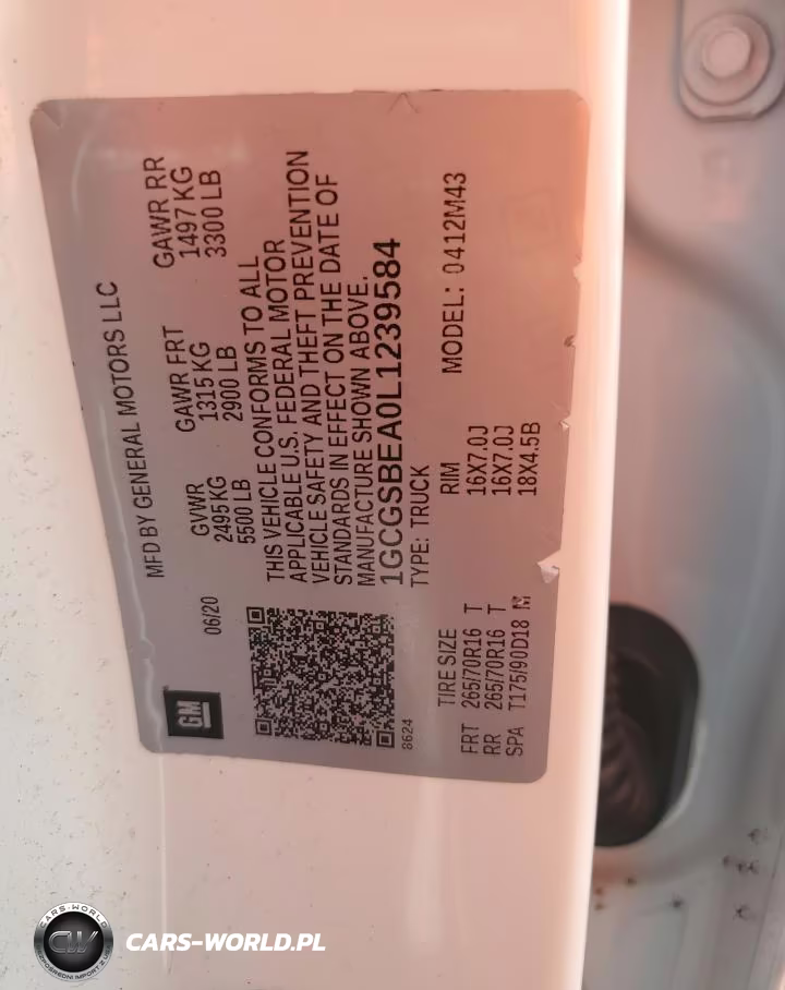 2020 Chevrolet Colorado VIN:1GCGSBEA0L1239584 - 13