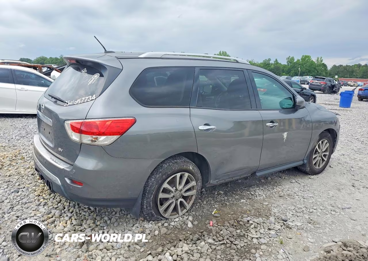 2015 Nissan Pathfinder Sv VIN:5N1AR2MN7FC715890 - 3