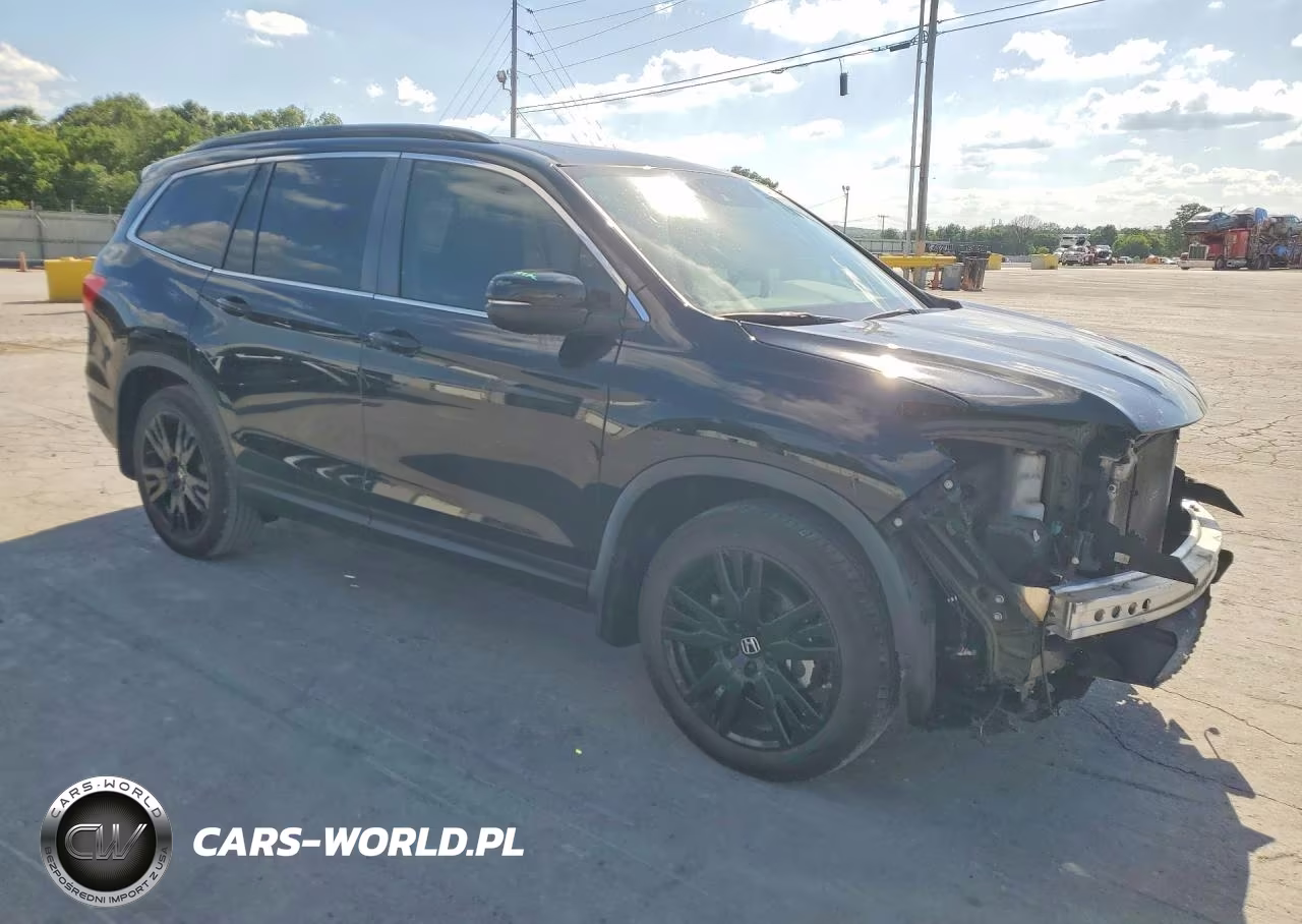 2022 Honda Pilot Se VIN:5FNYF5H27NB019626 - 4