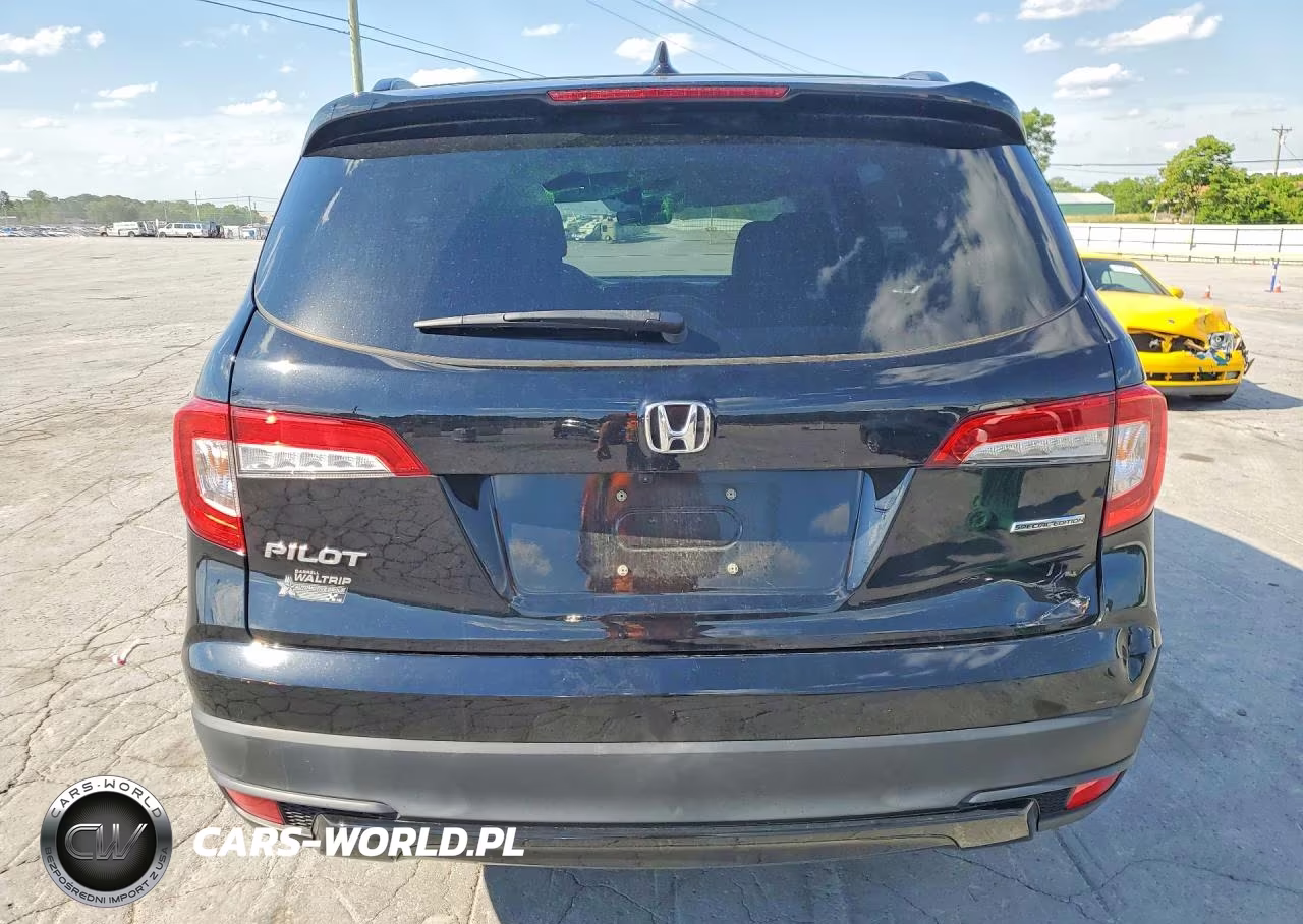2022 Honda Pilot Se VIN:5FNYF5H27NB019626 - 6