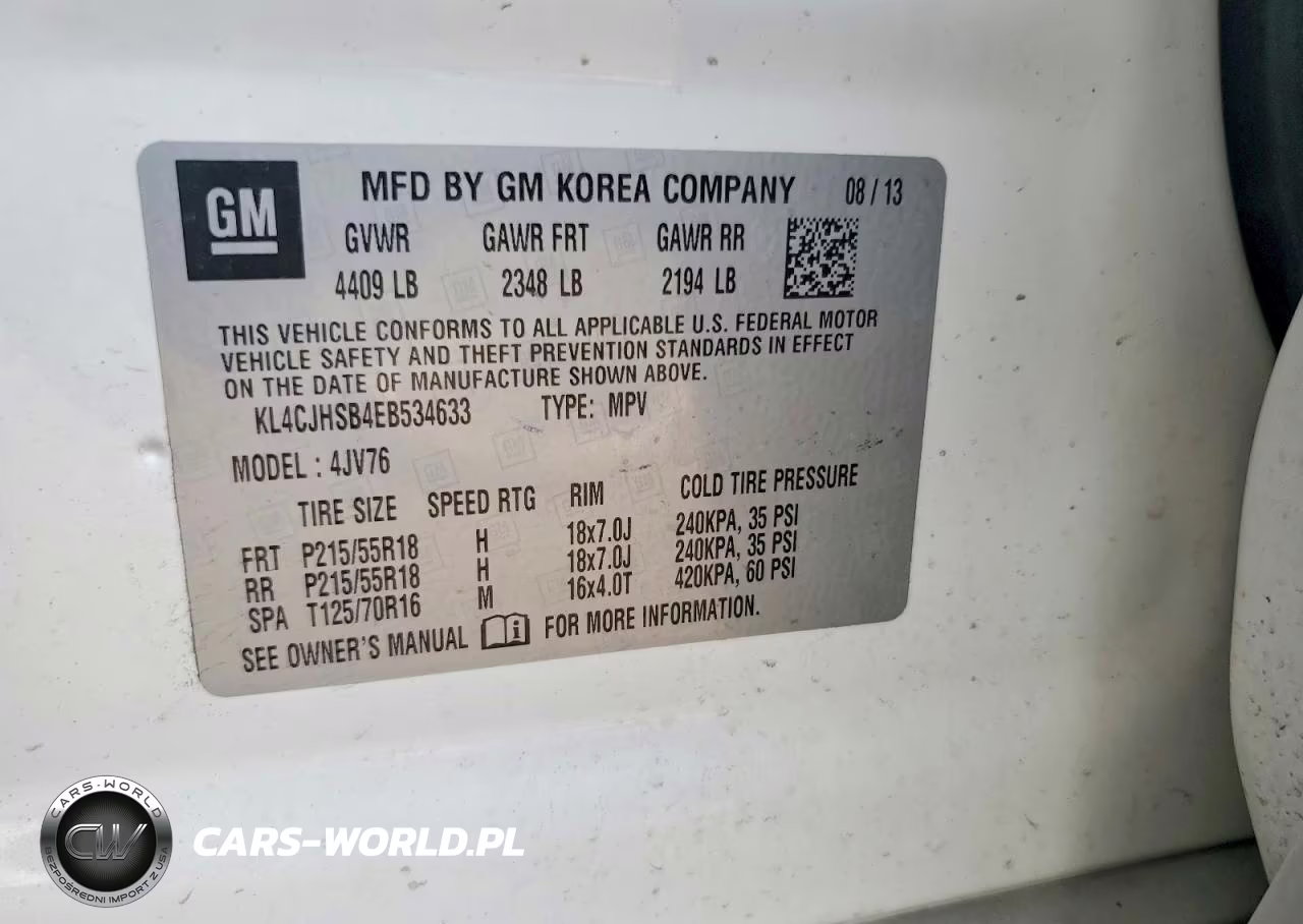 2014 Buick Encore Premium VIN:KL4CJHSB4EB534633 - 12