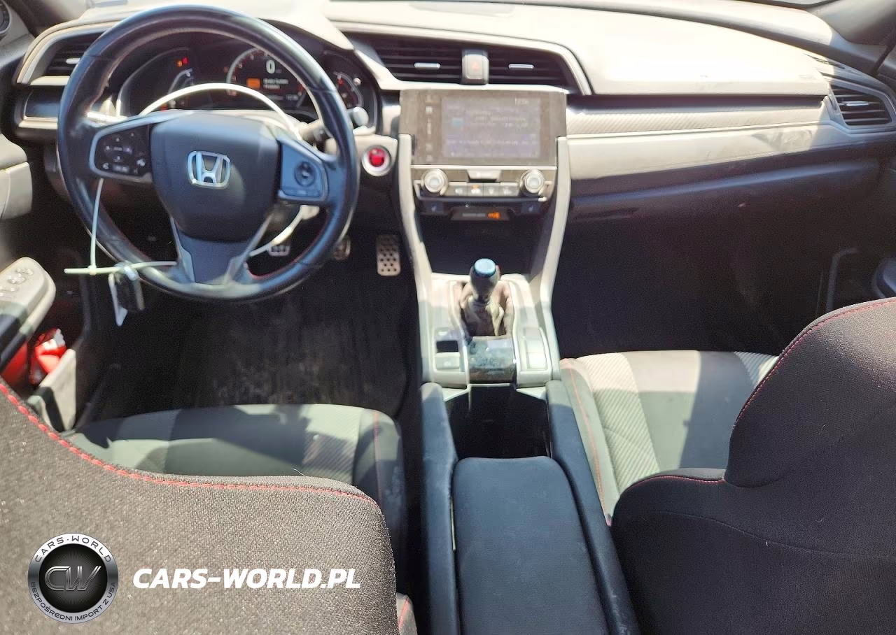 2017 Honda Civic Si VIN:2HGFC1E51HH700629 - 8