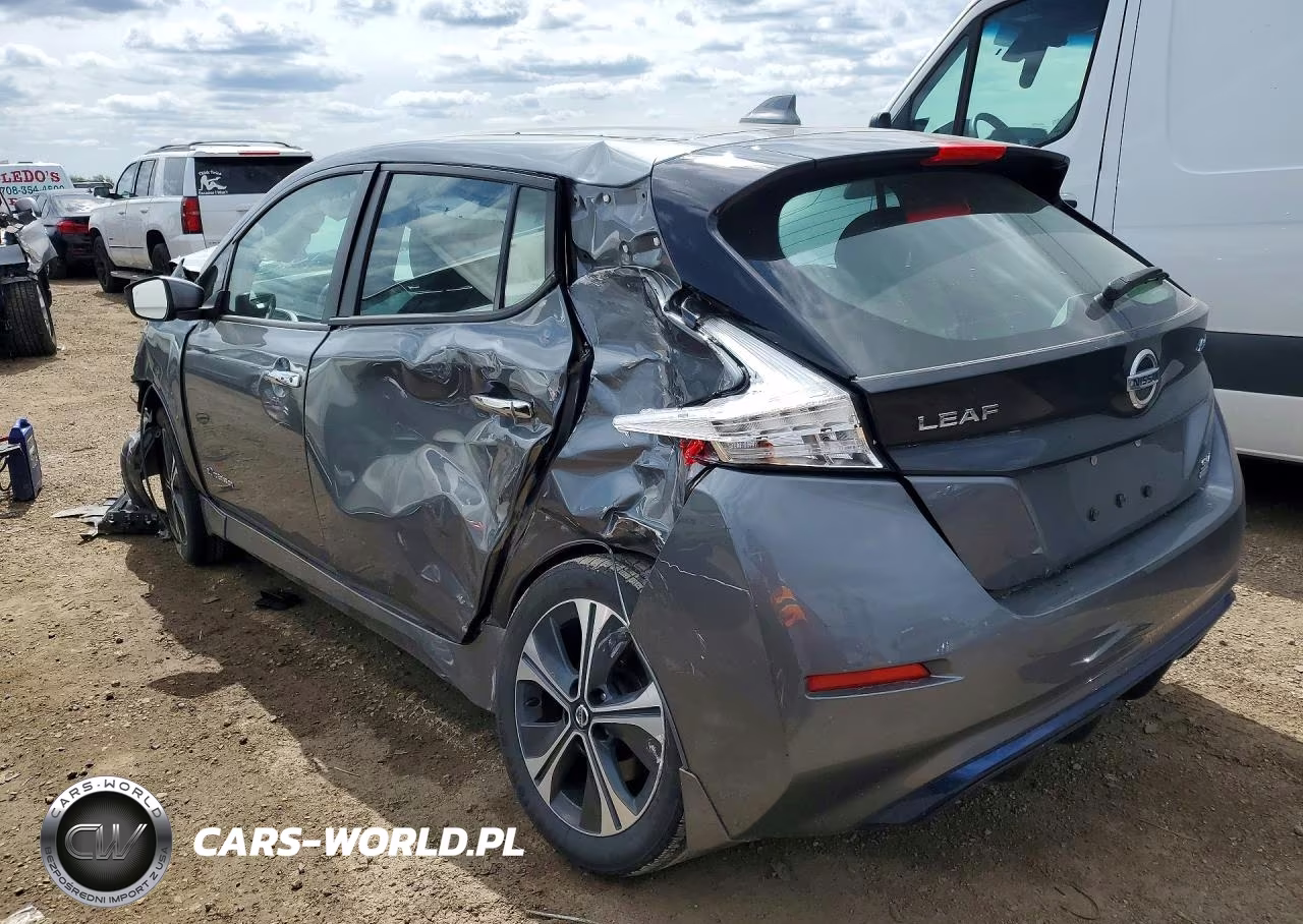 2019 Nissan Leaf Sv Plus VIN:1N4BZ1CP8KC320395 - 2