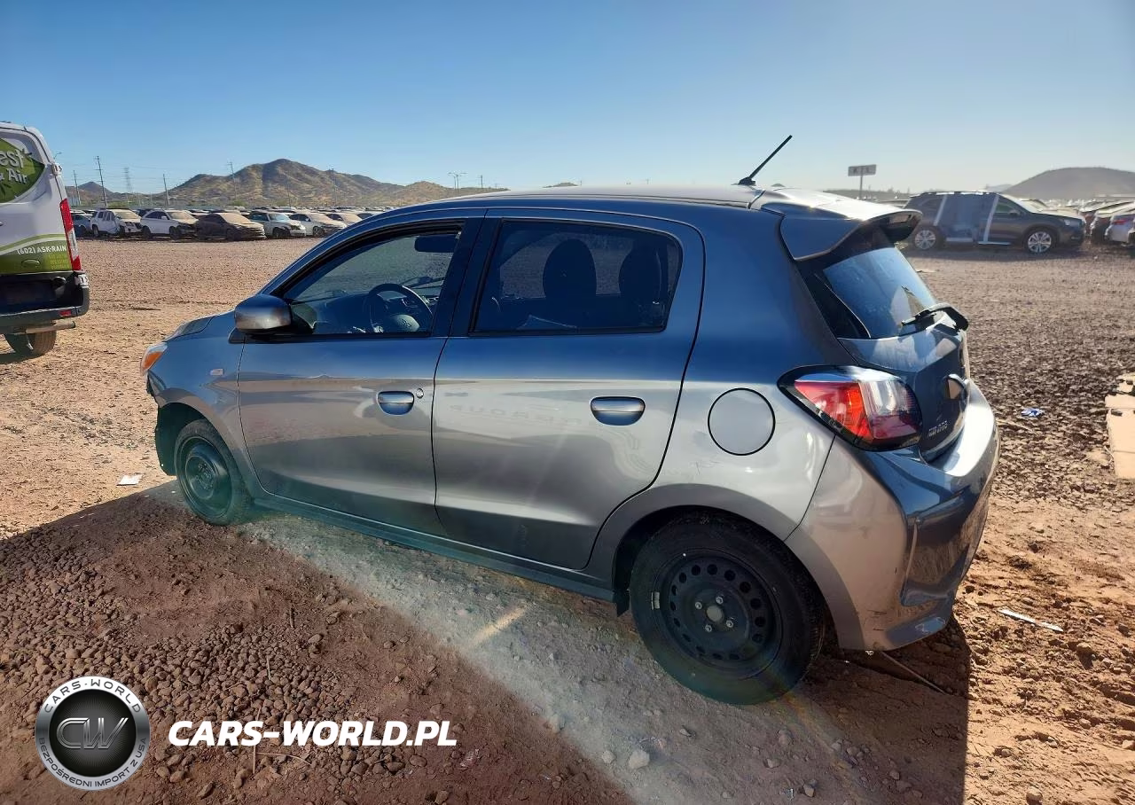 2021 Mitsubishi Mirage Es VIN:ML32AUHJ7MH007693 - 2